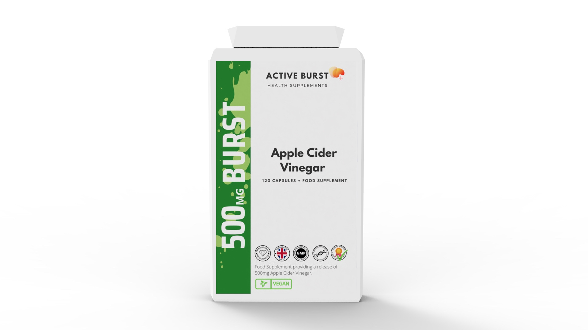 Apple Cider Vinegar 500mg 120 Capsules