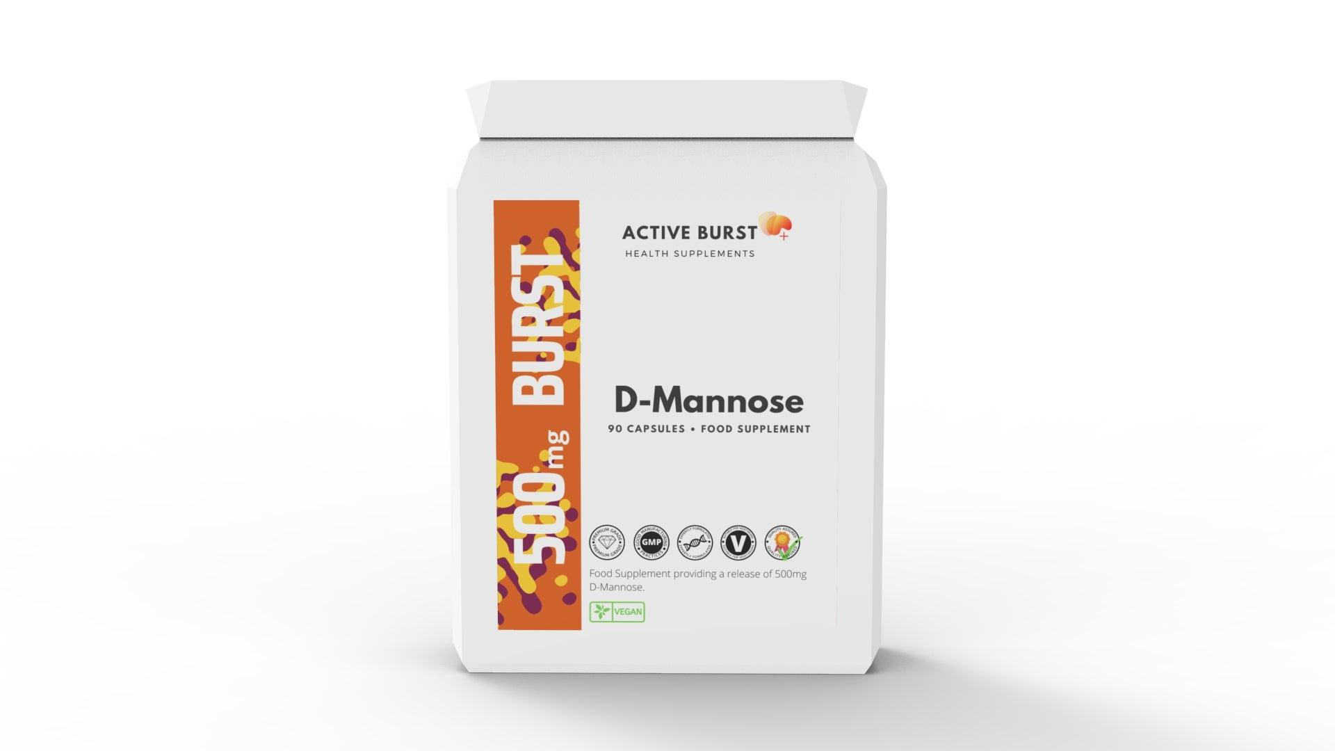 D-Mannose 500mg 90 Capsules