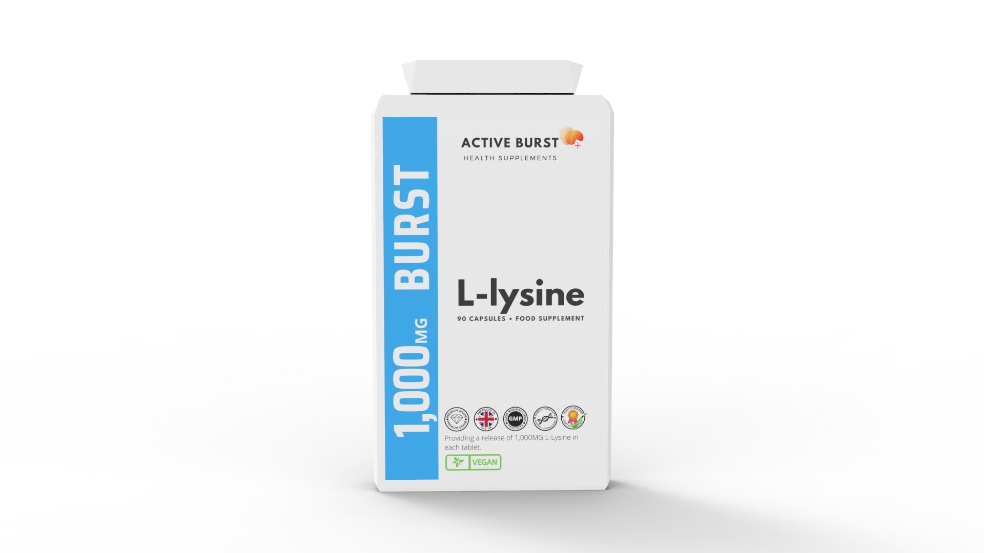 L-Lysine 1000mg 90 Capsules