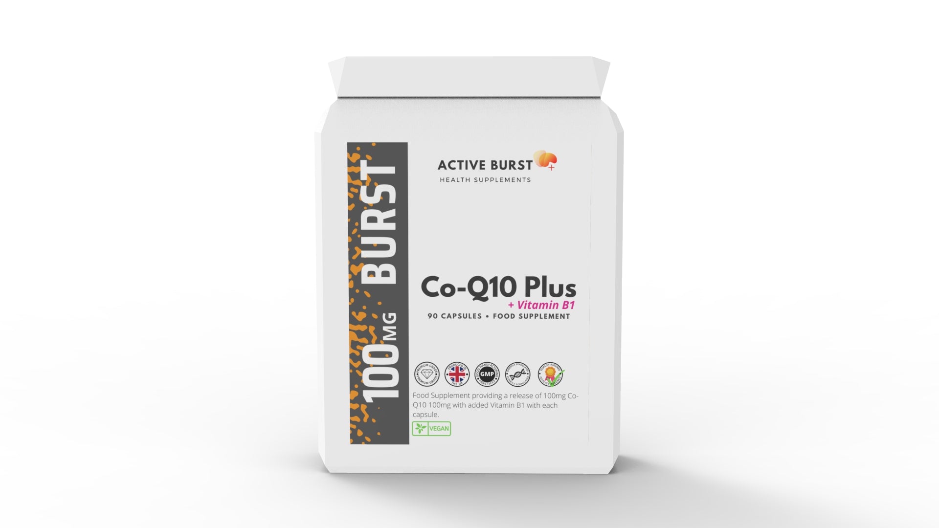 CoQ10 Plus 100mg 90 Capsules