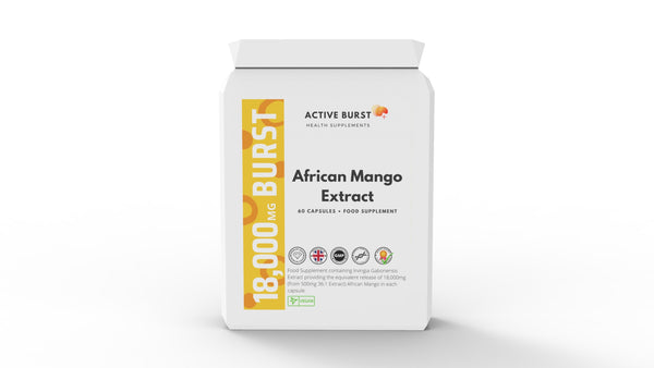 African Mango Extract 18000mg 60 Capsules | Active Burst