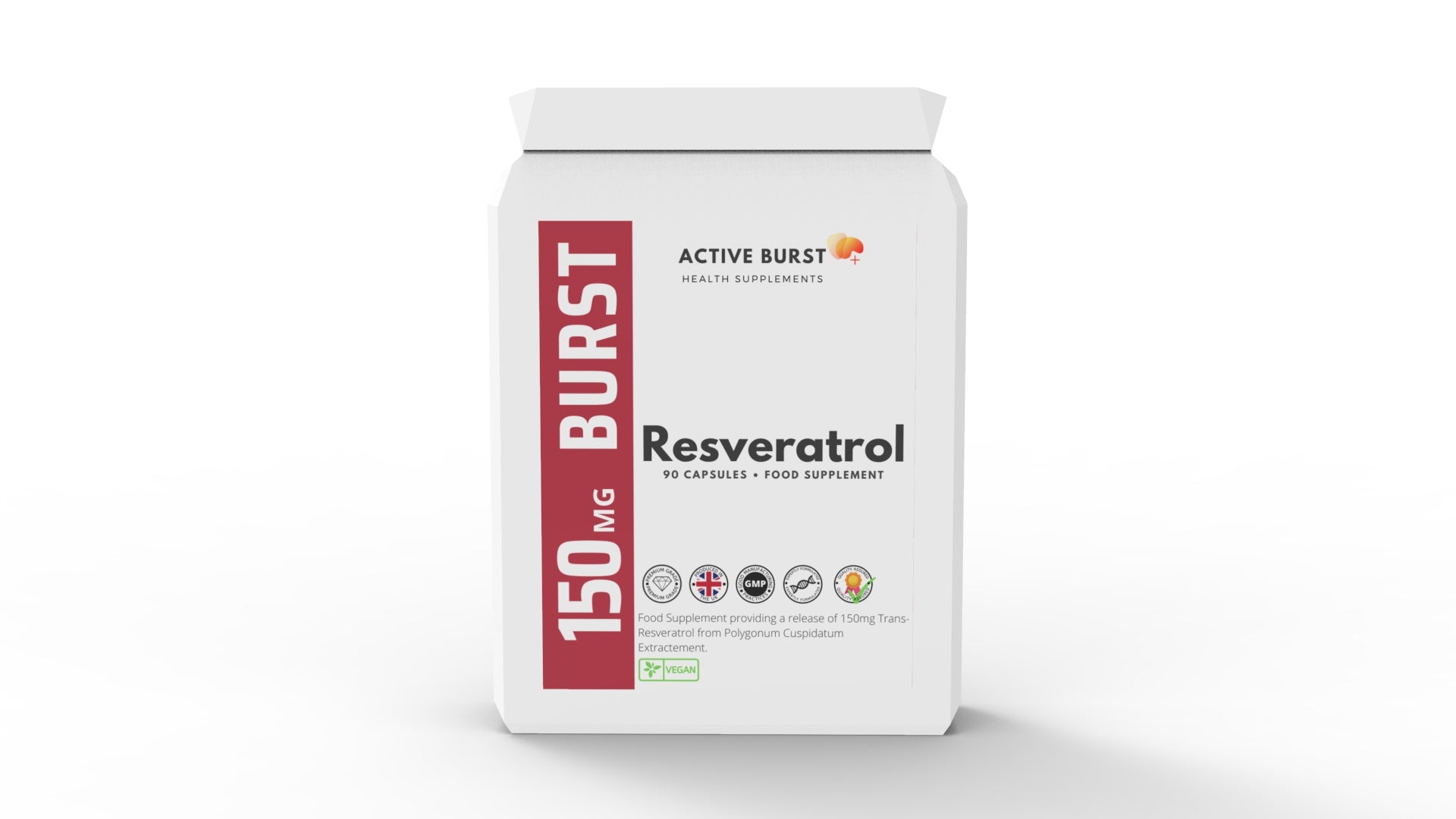 Resveratrol 150mg 90 Capsules