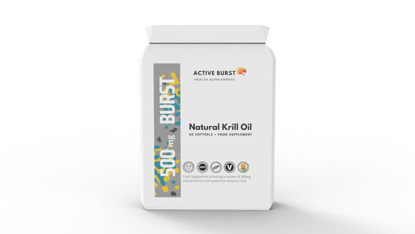 Krill Oil Extract 500mg 60 Capsules