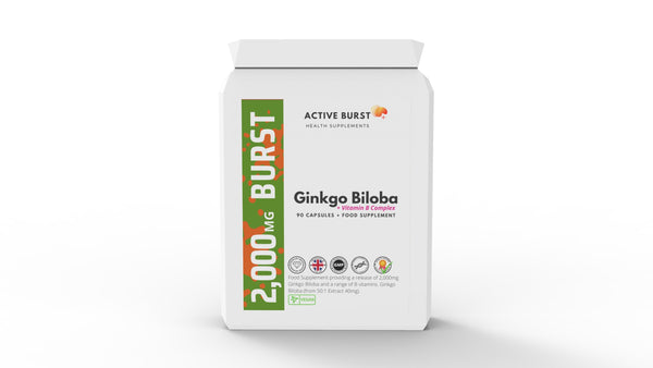 Ginkgo Biloba B+ 2000mg 90 Capsules