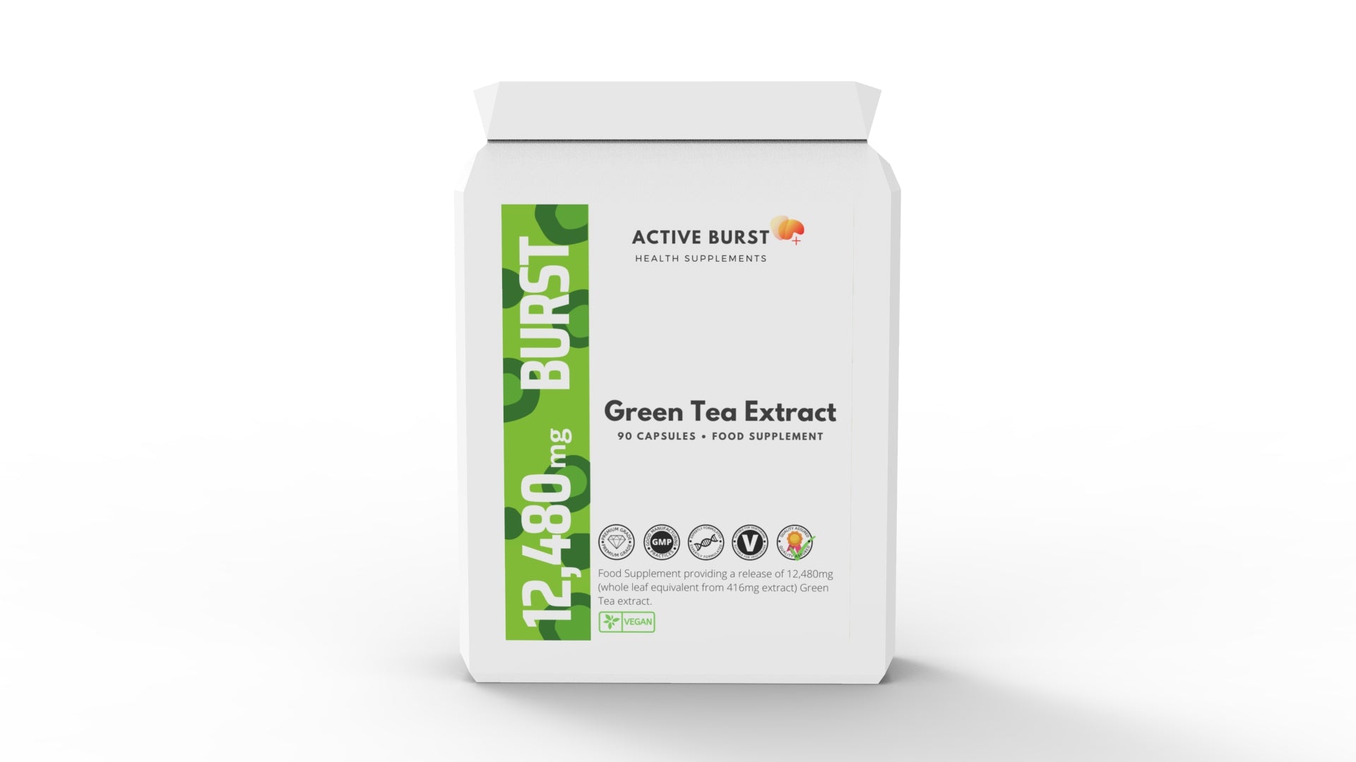 Green Tea 30:1 Extract 12480mg 90 Capsules