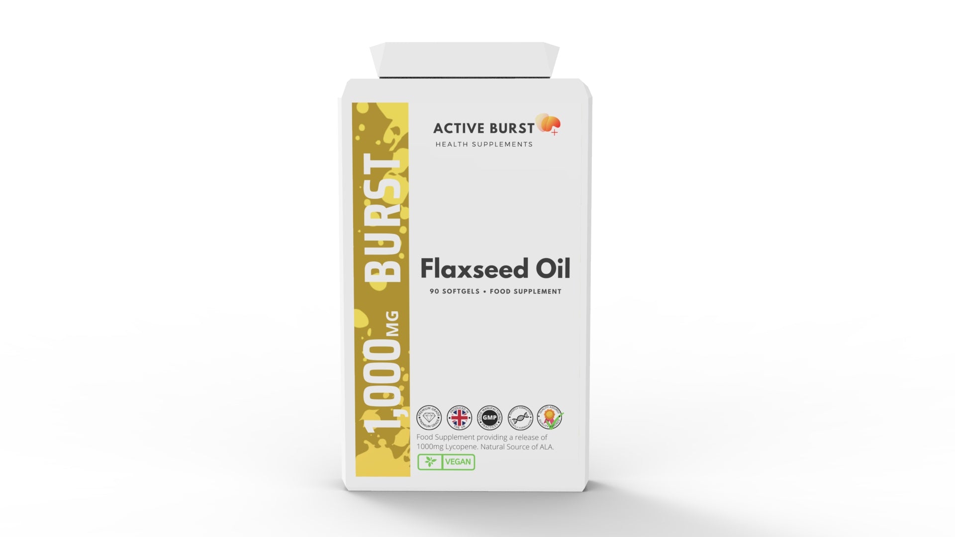 Flaxseed Oil 1000mg 90 Softgels